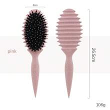 New Curling Brush, Latest Boar Bristle Hair Brush Styling Hairdressing Comb Massage Comb Scalp Hair , Curling Brush, Suitable For All Styles And All Women's Style Curls - Multicolor - View 18