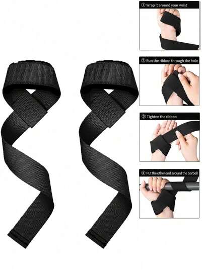 1-2 st träningsband, styrketränare, pull-up-band, viktlyftningsremmar, handledsband gymtillbehör, sport, gym, hemmaträning, sporttillbehör, gymtillbehör, CrossFit-tillbehör