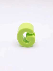 26 件亚克力字母珠多色钥匙扣 DIY 适合青少年、儿童、背包、手机链、鞋子装饰 - 均碼 - 查看 6