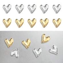 5/10 piezas Imanes de nevera con forma de corazón, pegatinas de refrigerador de 20 mm, imanes pequeños y lindos para nevera, oficina, pizarra blanca, taquilla, magnéticos