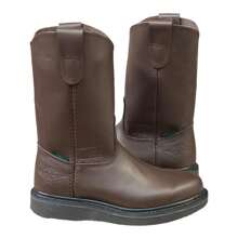 Botas Tipo Establo Para Trabajo, Botas para Hombre, Botas Lechugueras y Ganaderas, Botas American Welt - Marrón - Ver 6