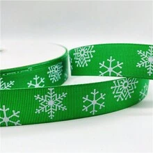 1pc 2yards 25mm Ruy băng trang trí Giáng sinh in Ruy băng Polyester Giáng sinh cho thiết kế thủ công - Chọn màu sắc - Xem 24