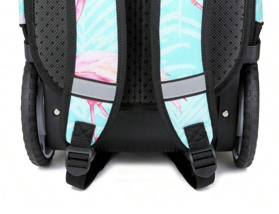 1pc Rolling Luggage Bag Travel Trolley Suitcase With Wheels, Large