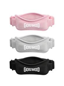 GOUNOD 1 Bộ đai hỗ trợ đầu gối, đai đỡ xương bánh chè, đai ổn định gân bánh chè có thể điều chỉnh, dùng cho bóng rổ, chạy bộ, leo núi, bóng chuyền, tennis, squat. - Nhiều màu - Xem 9