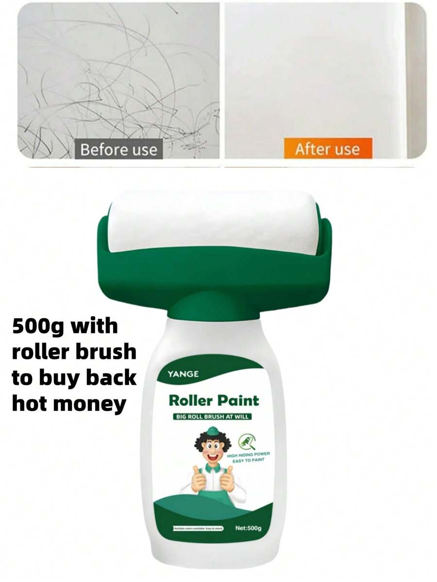 WaterBased White Latex Paint, Imported Home Use Coverage Graffiti Wall