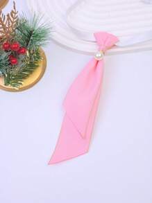 Un nœud papillon élégant et décontracté orné de perles, fait à la main, un accessoire pour le cou convenant aux cols de chemises et de costumes, et pouvant être assorti à des tenues de soirée et de bureau - Multicolore - Voir 7