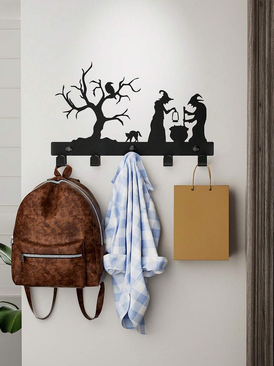 1pc Creative Rack, Wall Hook, Home MultiPurpose Coat Bag Key Hook