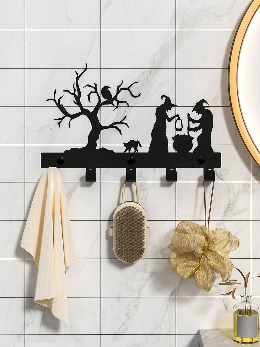 1pc Creative Rack, Wall Hook, Home MultiPurpose Coat Bag Key Hook