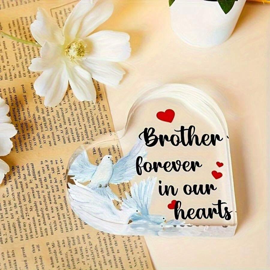 Bougie Pilier LED Commémorative 3D Personnalisée In Loving Memory - Cadeau Deuil