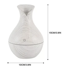 Electric Air Diffuser Aroma Oil Humidifier Night Light LED Up Home Relax Defuser - White - View 9