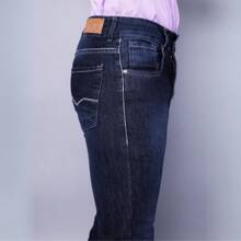 Men's Lycra Pants Stretch Very Straight From The Factory - 水鴨藍 - 查看 3