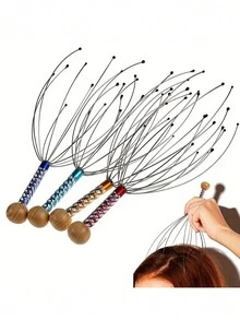 Scratching Head Massager - Relaxing Head Massage - Scratching Scalp Massager - Prank Toy - Multicolor - View 3