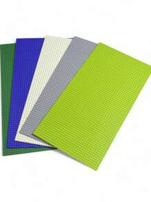 1 件经典 32*64 点积木底板，DIY 组装墙壁建筑板兼容品牌玩具，非常适合/圣诞礼物房间装饰 - 彩色 - 查看 3