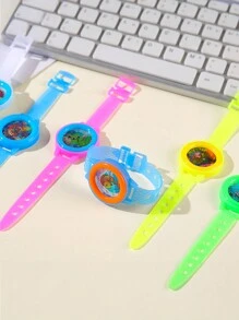 1/5/10/20pcs Cartoon Graphic Party Watch, Random Animal Shaped Birthday Party Decoration Bracelet, Small Gift Ornament Shaking Cute Fun, Christmas Gift, Party Favors, Gift Bag Fillers, Classroom Prizes, Party Bag Bracelet, Birthday Gifts
