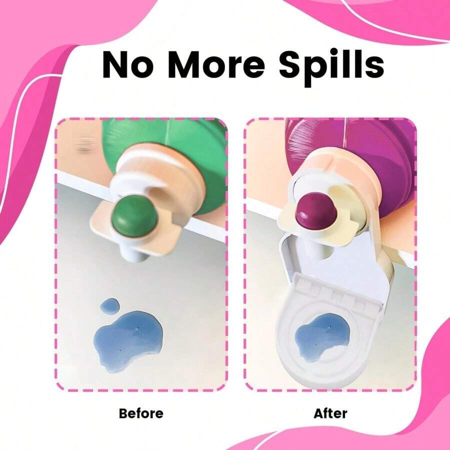 1pc Laundry Detergent Cup Holder, Liquid Detergent Drip Filter