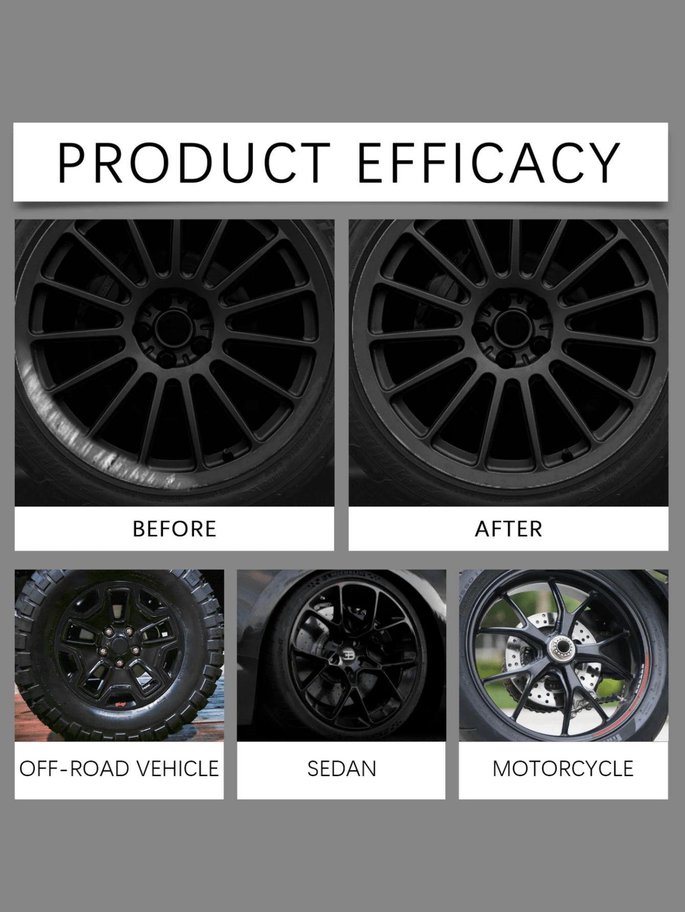 Black Car Wheel Scratch Repair Pen Car Paint Scratch Removal Repair