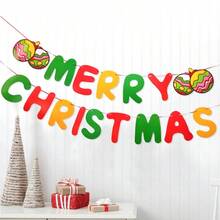 1 lá cờ chữ trang trí tiệc Giáng sinh - Nhiều màu - Xem 4