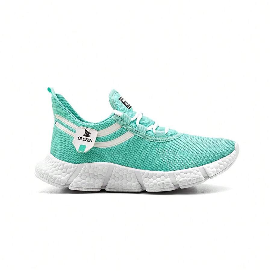 Men's Women's Tennis Shoes Soft Lightweight Comfortable For Gym Running Walking Sports Everyday - Turquesa - Xem 1