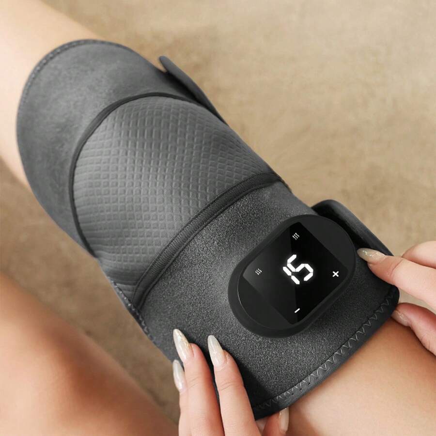 Heated Knee Massager With Heating Pad For Knee Pain Relief - Multicolor - View 1