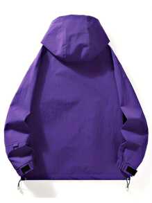 Chaqueta deportiva estilo novio para hombres, sudadera con capucha y cremallera casual, adecuada para actividades casuales diarias al aire libre y el trabajo