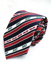 1pc Casual Striped Polyester Necktie, Suitable For Business And Street Wear, All Season - Multicolor - View 18