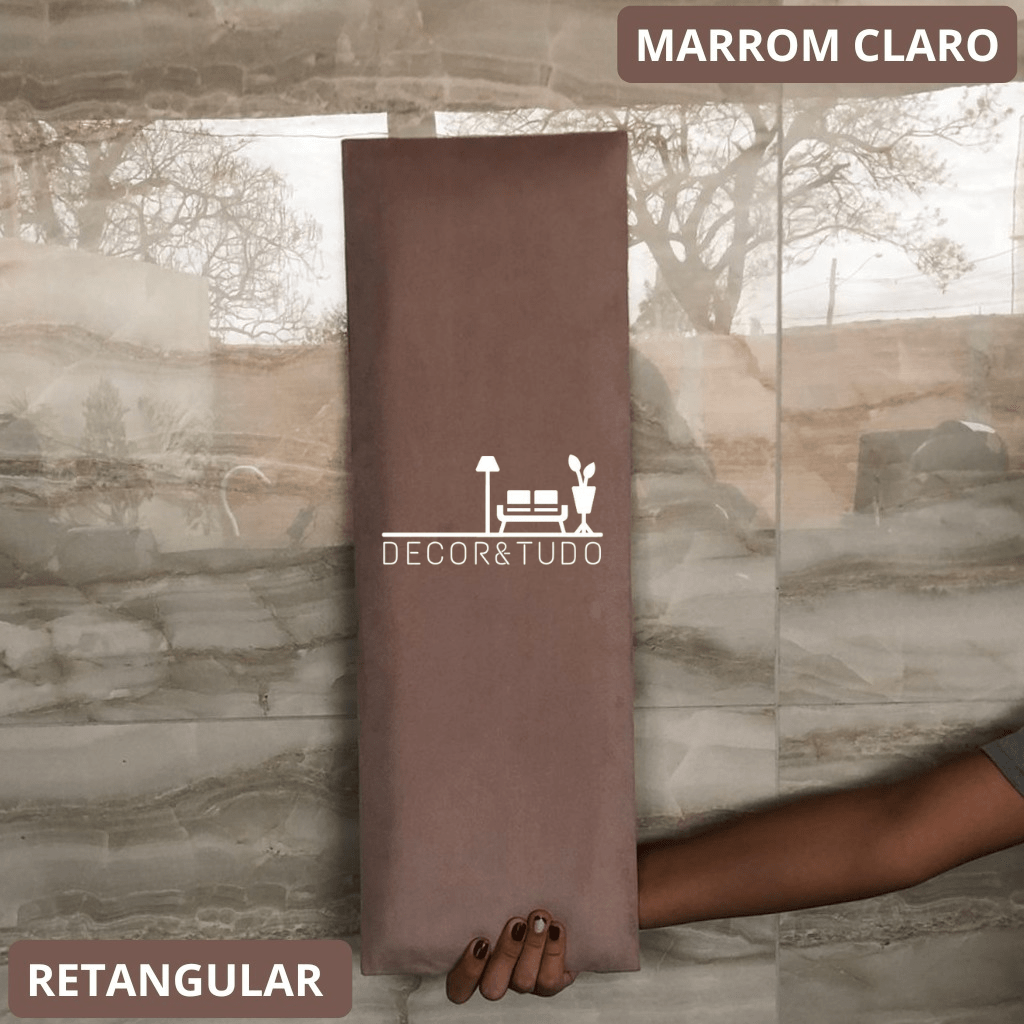 Kit 8 Rectangular Upholstered Headboard For Modular Queen Size Box Bed