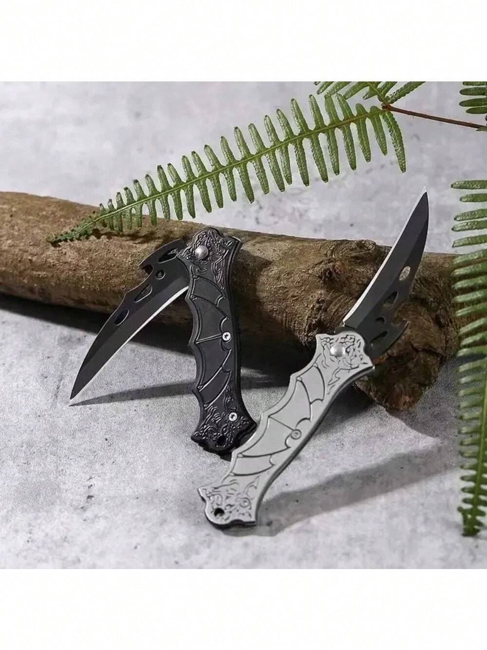 Mini Couteau De Poche En Titane BUXAN - Porte-clés Lame Drop Point - EDC Camping