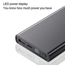 10000mAh Power Bank Pack Fast Charger 2 USB External Battery For Mobile Phone UK - Black - View 5