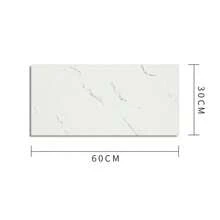 10pcs Faux Marble Wall Sticker, Waterproof Bathroom Floor Tiles Self-Adhesive Wallpaper For Kitchen, Bedroom, Living Room - Multicolor - View 3