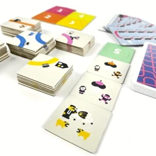 Nine Tiles Panic - Competitive Tile-Laying Board Game, Cardboard Construction, Strategy Card Game For Ages 14 And Up - Multicolor - View 7