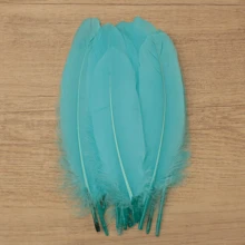 30-300 piezas/Set Plumas de plumón de ganso suaves para decoración de tocados, fiesta, festival, accesorios de actuación en el escenario, manualidades DIY