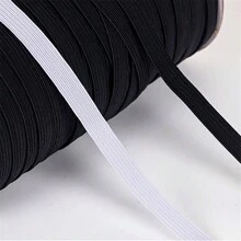 3/6/8/10/12mm 5yards High-Elastic Sewing Elastic Ribbon Elastic Spandex Band Trim Sewing Fabric DIY Garment Accessories