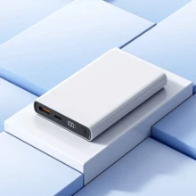 10000mAh Power Bank Pack Fast Charger 2 USB External Battery For Mobile Phone UK - White - View 2