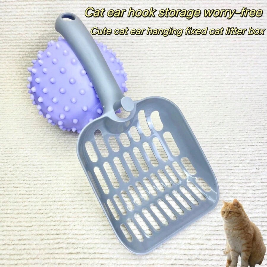 Large Size Pet Litter Scooper With Fine Mesh, Ideal For Dog And Cat