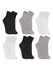 Pack Of 12 Pairs Of Men's Cotton Ankle Socks