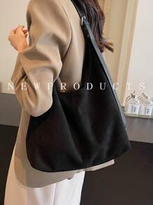 1 pieza Bolso cruzado de gran capacidad para mujeres, adecuado para chicas, damas, estudiantes universitarias, jóvenes profesionales y trabajadoras de oficina, excelente para trabajo, negocios, trayecto, escuela, bolso de moda FEISTURE