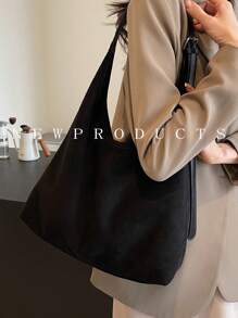 1 pieza Bolso cruzado de gran capacidad para mujeres, adecuado para chicas, damas, estudiantes universitarias, jóvenes profesionales y trabajadoras de oficina, excelente para trabajo, negocios, trayecto, escuela, bolso de moda FEISTURE