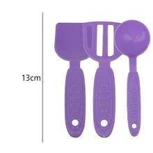 Girl's Kitchen Toy Pan Complete Set 11 Pieces Children's Pans - Nhiều màu - Xem 3