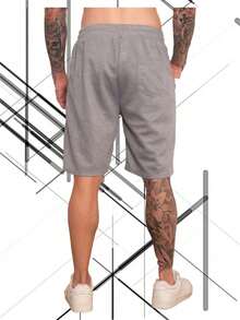 Men Shorts - Màu Xám nhạt - Xem 2