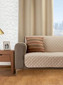 DECO HOGAR Elegant Chair Protector Various Models - Coffee Brown - View 3