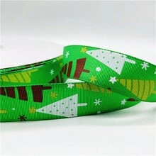 1pc 2yards 25mm Ruy băng trang trí Giáng sinh in Ruy băng Polyester Giáng sinh cho thiết kế thủ công - Chọn màu sắc - Xem 8