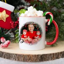 1件11盎司独家陶瓷杯，图片定制个性化马克杯早餐杯和牛奶咖啡杯，适合家庭和办公室，图片定制水杯，是圣诞节、情人节和生日礼物送给亲朋好友的最佳选择，适合家庭、办公室 - 自由選擇 - 查看 3