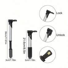 自行车修理工具套件，山地自行车轮胎修理工具套装，包括扳手、轮胎撬棍、补片、气泵和多功能螺丝刀