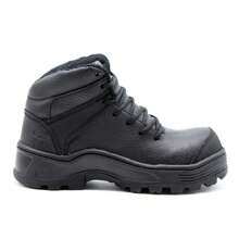 Bota Seguridad Industrial Trabajo Casquillo Calzado Hombre - Negro - Ver 1