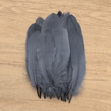 30-300 piezas/Set Plumas de plumón de ganso suaves para decoración de tocados, fiesta, festival, accesorios de actuación en el escenario, manualidades DIY