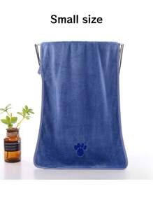 1 Khăn tắm cho chó siêu thấm hút có thêu hình dễ thương - Dung dịch vệ sinh nhẹ nhàng và thời trang dành cho người bạn lông lá của bạn, có bốn kích cỡ, là vật dụng không thể thiếu của thú cưng - Nhiều màu - Xem 12