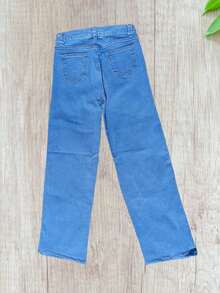 Jeans Striped Wide Leg Lines Pants Denim Women Wide Leg