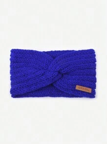 GRANK 2pcs Letter Patch Decor Hair Band - Multicolor - View 8