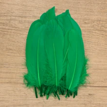 30-300 piezas/Set Plumas de plumón de ganso suaves para decoración de tocados, fiesta, festival, accesorios de actuación en el escenario, manualidades DIY