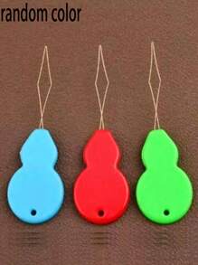 10 chiếc máy khâu gia đình xỏ kim nhanh dụng cụ xỏ kim hình quả bầu, màu sắc ngẫu nhiên - Nhiều màu - Xem 7